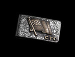 Custom American Flag Money Clip, Two Ways