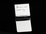 RW Money Clip With Sterling Initials