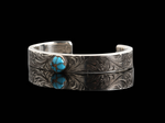 Egyptian Turquoise & Scroll Bracelet