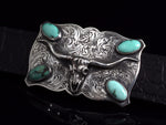 Lonestar Steer Skull & Turquoise