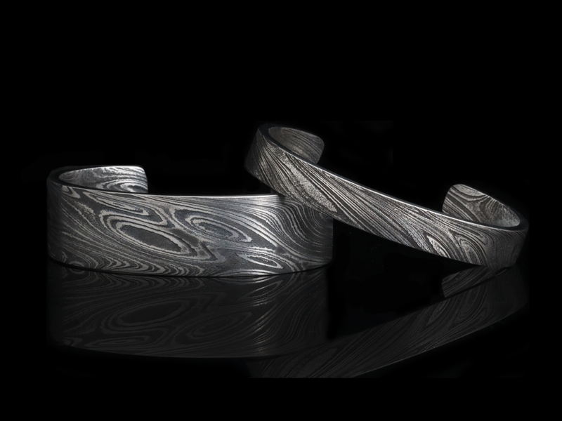 Damascus Cuff, Two Sizes