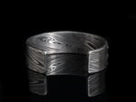 Damascus & Croc Cuff