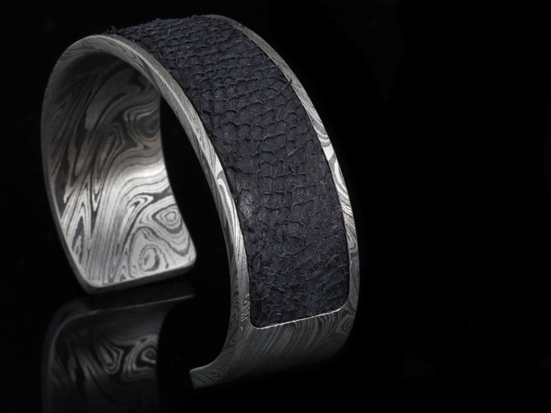 Damascus & Lionfish Cuff