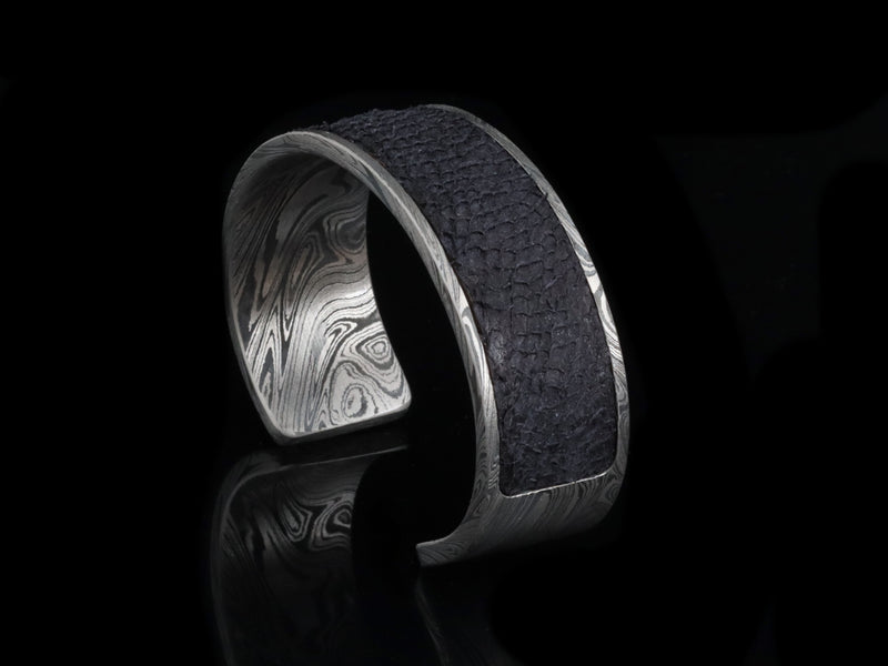 Damascus & Lionfish Cuff