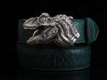 RTS Bison Belt Straps - Green & Grey