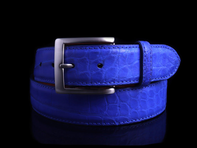 In Stock Limited Edition Matte Alligator Belt