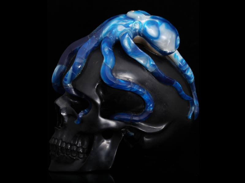 Medium Skull & Octopus