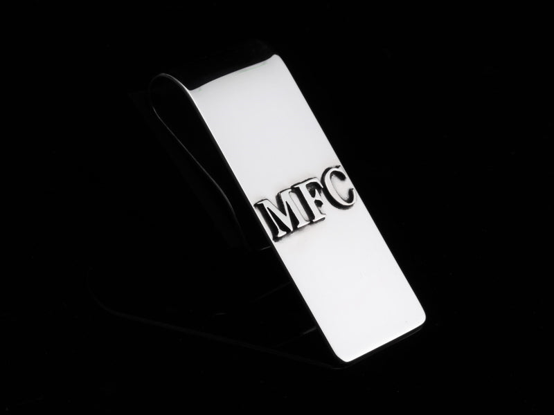 High Polished Initials Money Clip Money Clips Comstock Heritage 