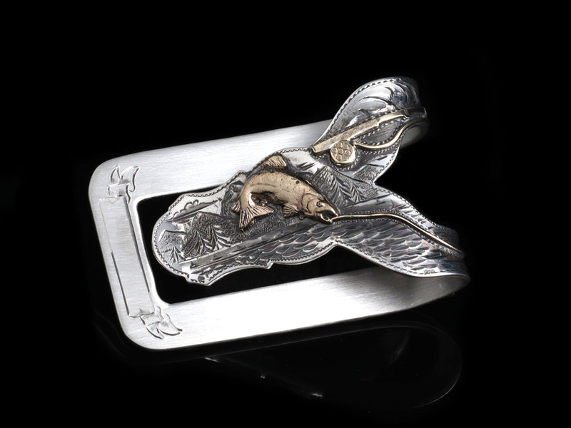 Fly Fishing Money Clip