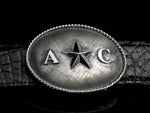 Roped Star Initials custom Comstock Heritage 