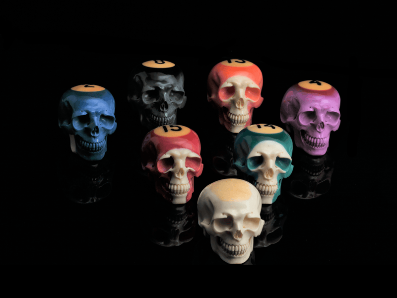 Australian Billiard Skulls - HardwareForGentlemen.com