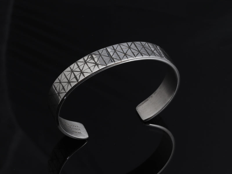 Herringbone Cuff, Half Inch