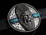 Chief Severo Belt Buckles Comstock Heritage 