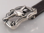 Steer Skull Trophy buckle Jeff Deegan Designs 