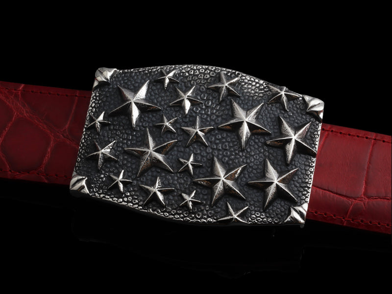 Among The Stars buckle Jeff Deegan Designs 