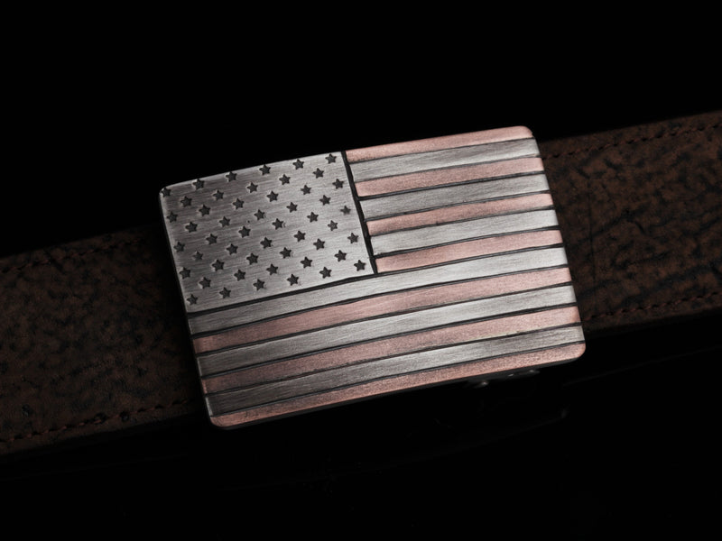 Mason American Flag Belt Buckles Comstock Heritage 