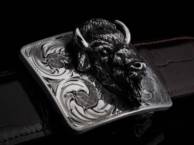 Mason Buffalo Belt Buckles Comstock Heritage 