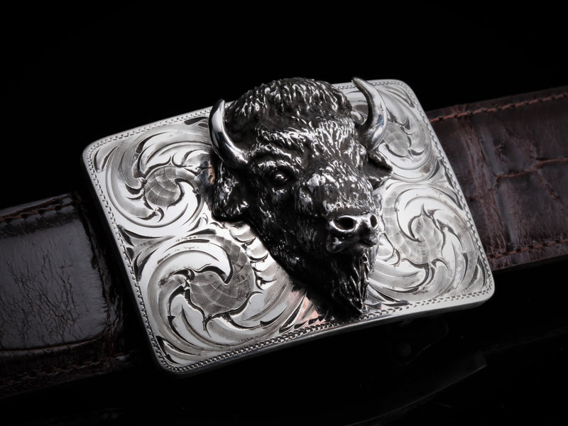 Mason Buffalo Belt Buckles Comstock Heritage 