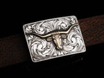 Mesa 14k Longhorn Belt Buckles Comstock Heritage 