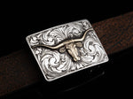 Mesa 14k Longhorn Belt Buckles Comstock Heritage 