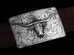 Mesa E Longhorn SS Belt Buckles Comstock Heritage 