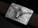 Mesa E Longhorn SS Belt Buckles Comstock Heritage 