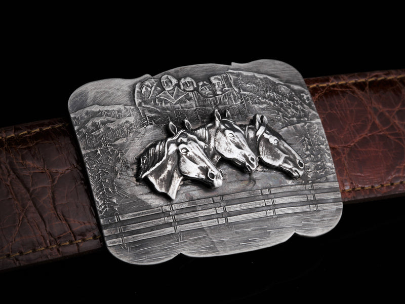 Mount Rushmore Belt Buckles Comstock Heritage 