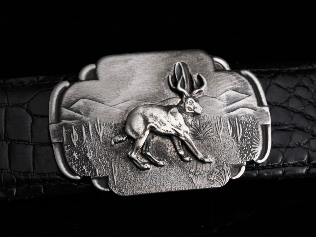 Pendleton Jackelope Belt Buckles Comstock Heritage 