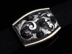 Preston Black Pearl Belt Buckles Comstock Heritage 