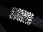 Mason Quail Hunt 14k Belt Buckles Comstock Heritage 