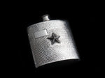 Hammered Flask with Star