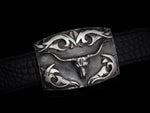 Tribal Longhorn Belt Buckles Comstock Heritage 