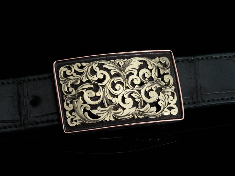 Tyson Churchill 18k Belt Buckles Comstock Heritage 