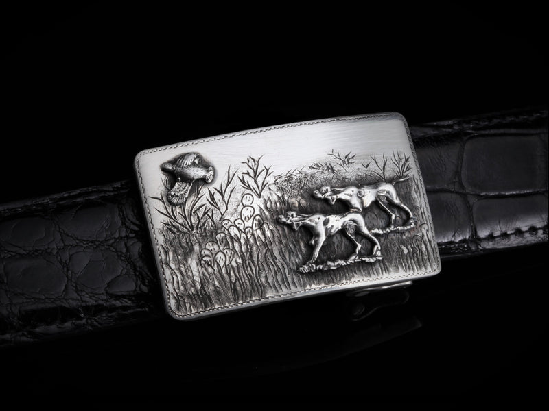 Tyson Bird Dogs Belt Buckles Comstock Heritage 