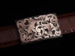 Tyson Swirl 14K Belt Buckles Comstock Heritage 