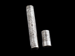 Floral Sterling Cigar Tube