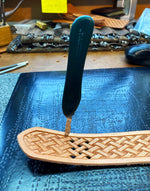 Hand Tooled 1" Belt (In Stock) Size 36" - HardwareForGentlemen.com