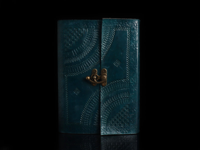 Hand Crafted Leather Journals with Locks (In Stock)